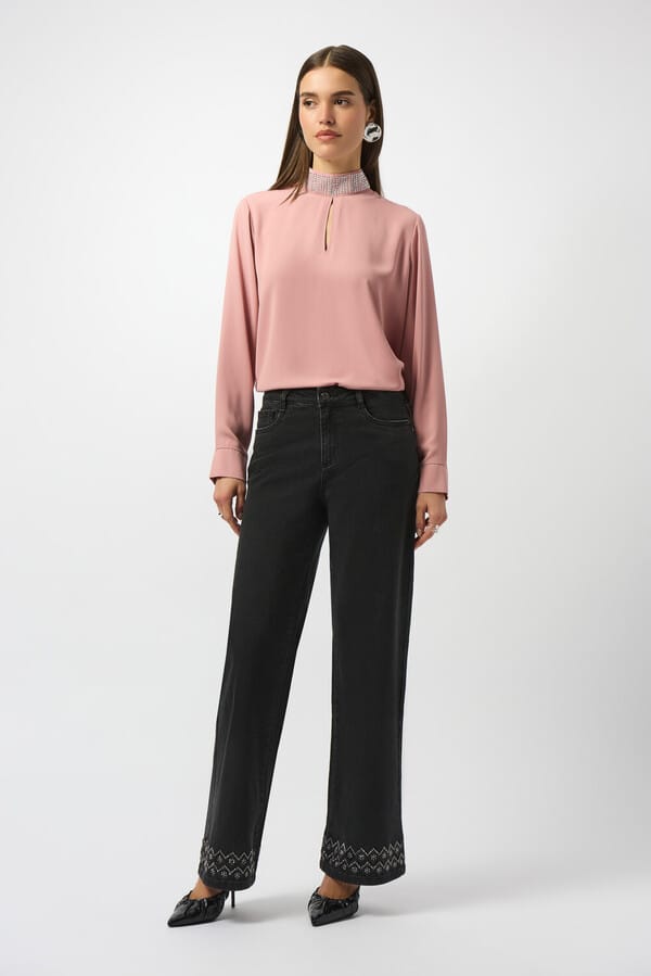 Blusa Rose Luxe – Joseph Ribkoff 253216