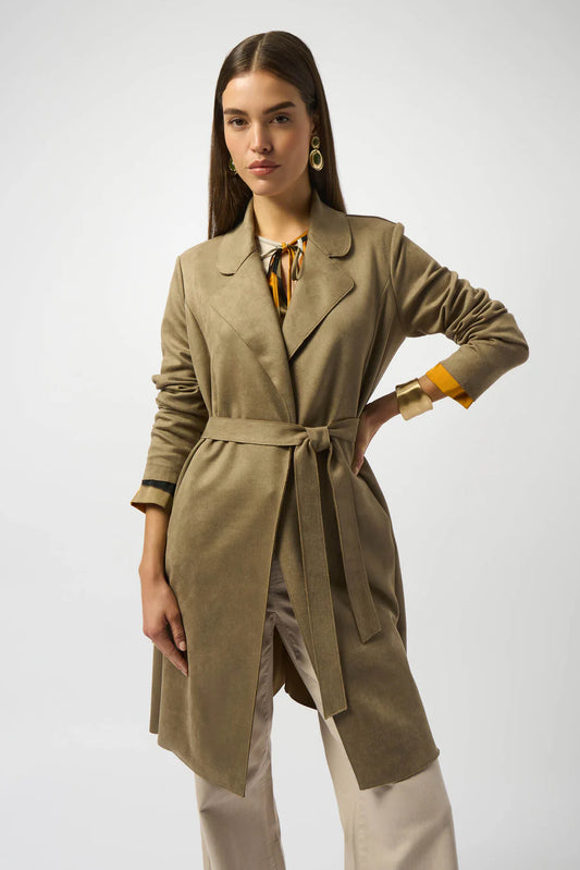 Trench Coat Suede Soft –Joseph Ribkoff 253252