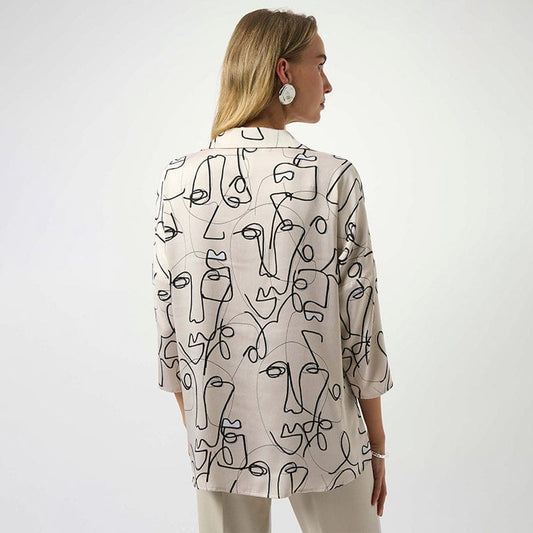 Blusa Line Art – Joseph Ribkoff 253230