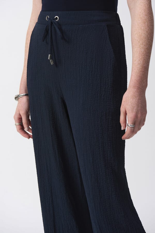 Pantalón Azul Marino con Textura - Joseph Ribkoff 251393