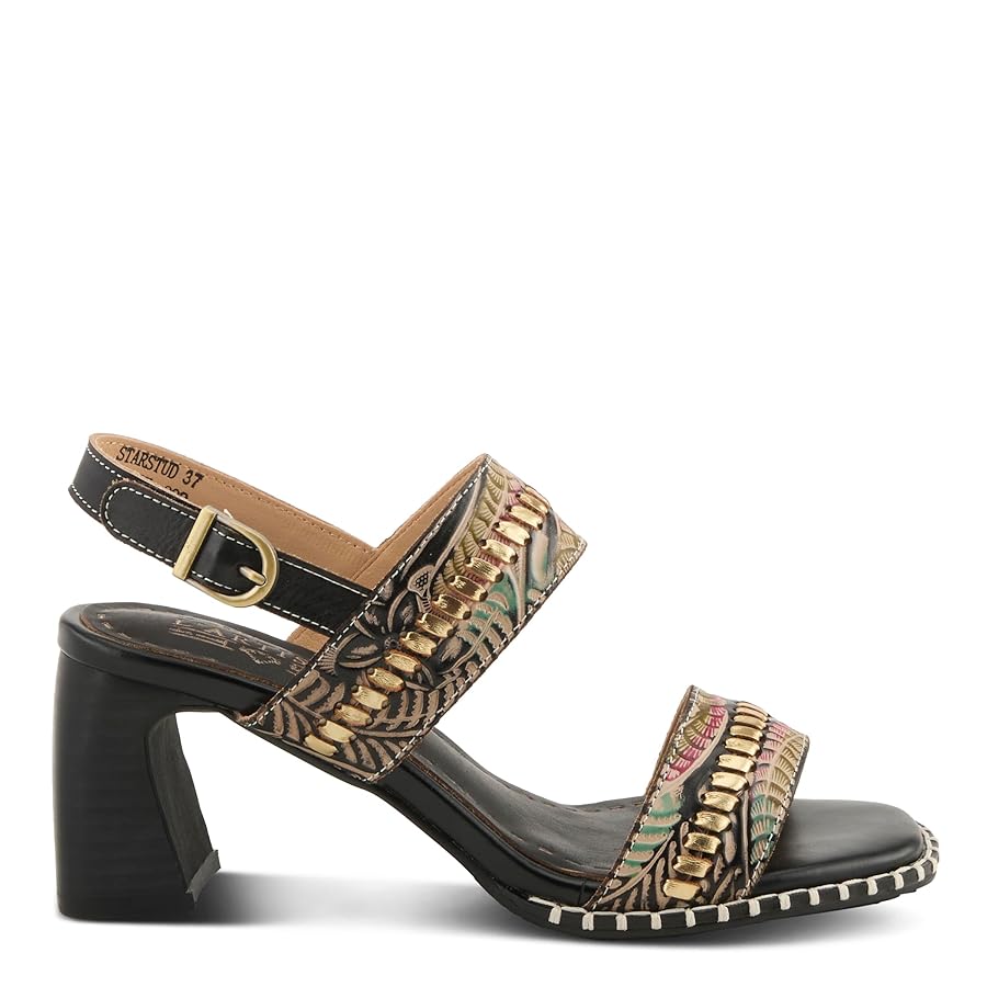 🌺 Sandalias de Tacón Artesanales – Tacones Starstud