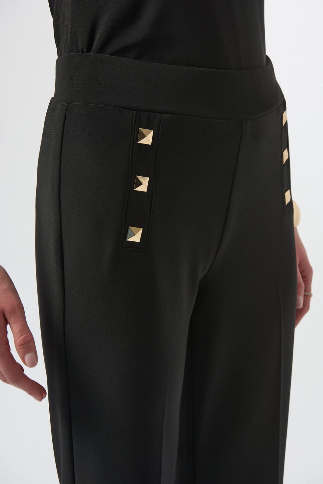 Pantalón negro recto - Joseph Ribkoff 254099
