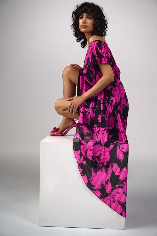 Vestido Largo Off-Shoulder - 241908