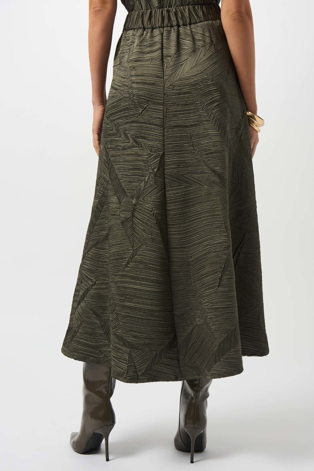 Falda midi con textura en relieve – Joseph Ribkoff 253248