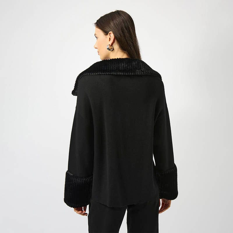 Chaqueta de Punto Black Chic – Joseph Ribkoff 253905