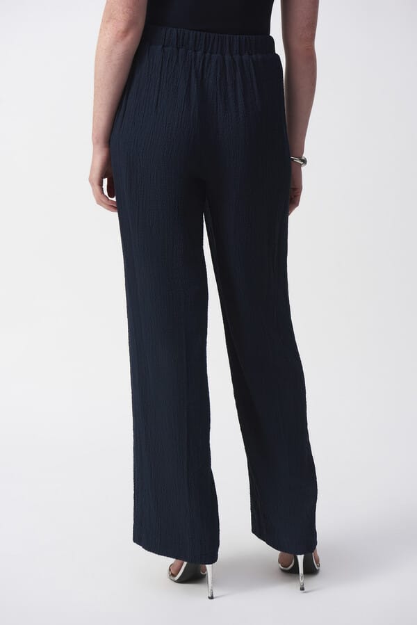 Pantalón Azul Marino con Textura - Joseph Ribkoff 251393
