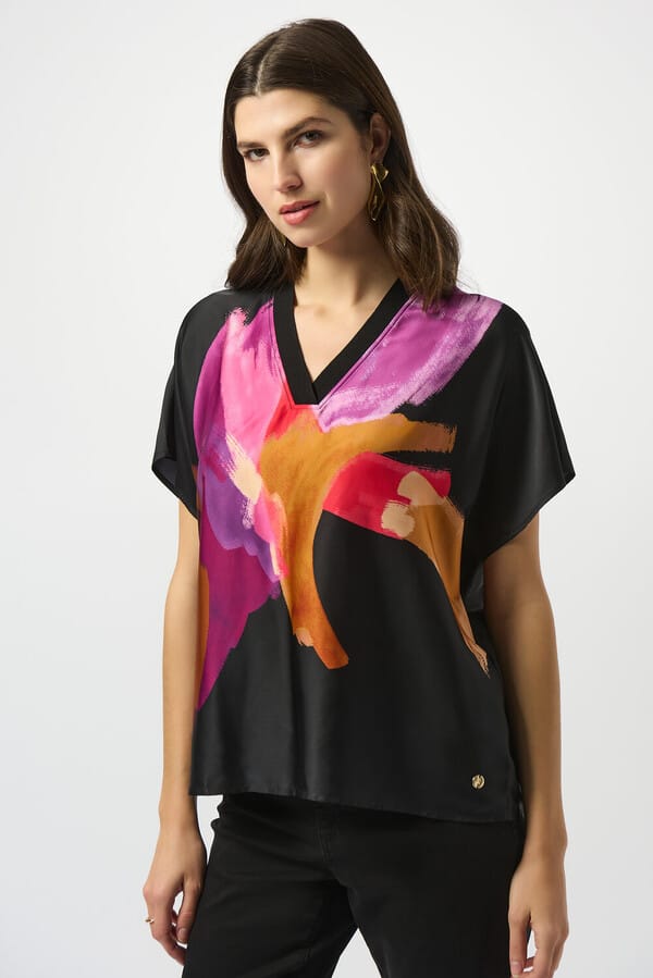 Blusa Abstract Black – Edición Artística 253922