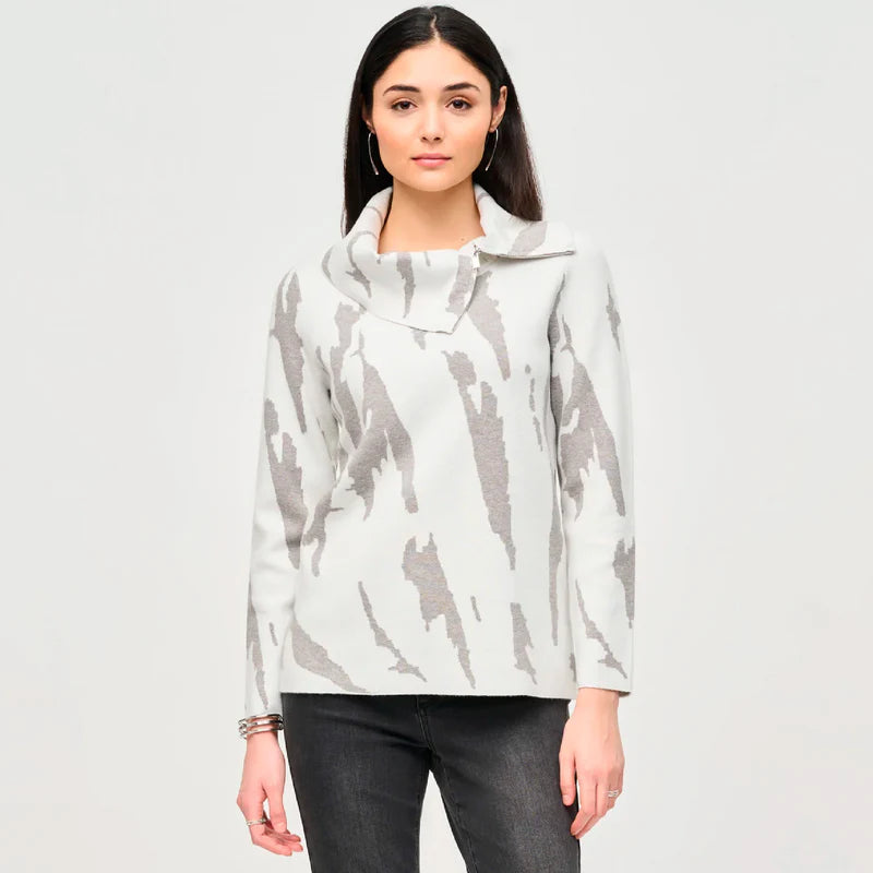 Blusa Estampada en Tonos Neutros – Elegancia Natural 243945