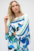 Blusa de Estampado Abstracto-Joseph Ribkoff 252085