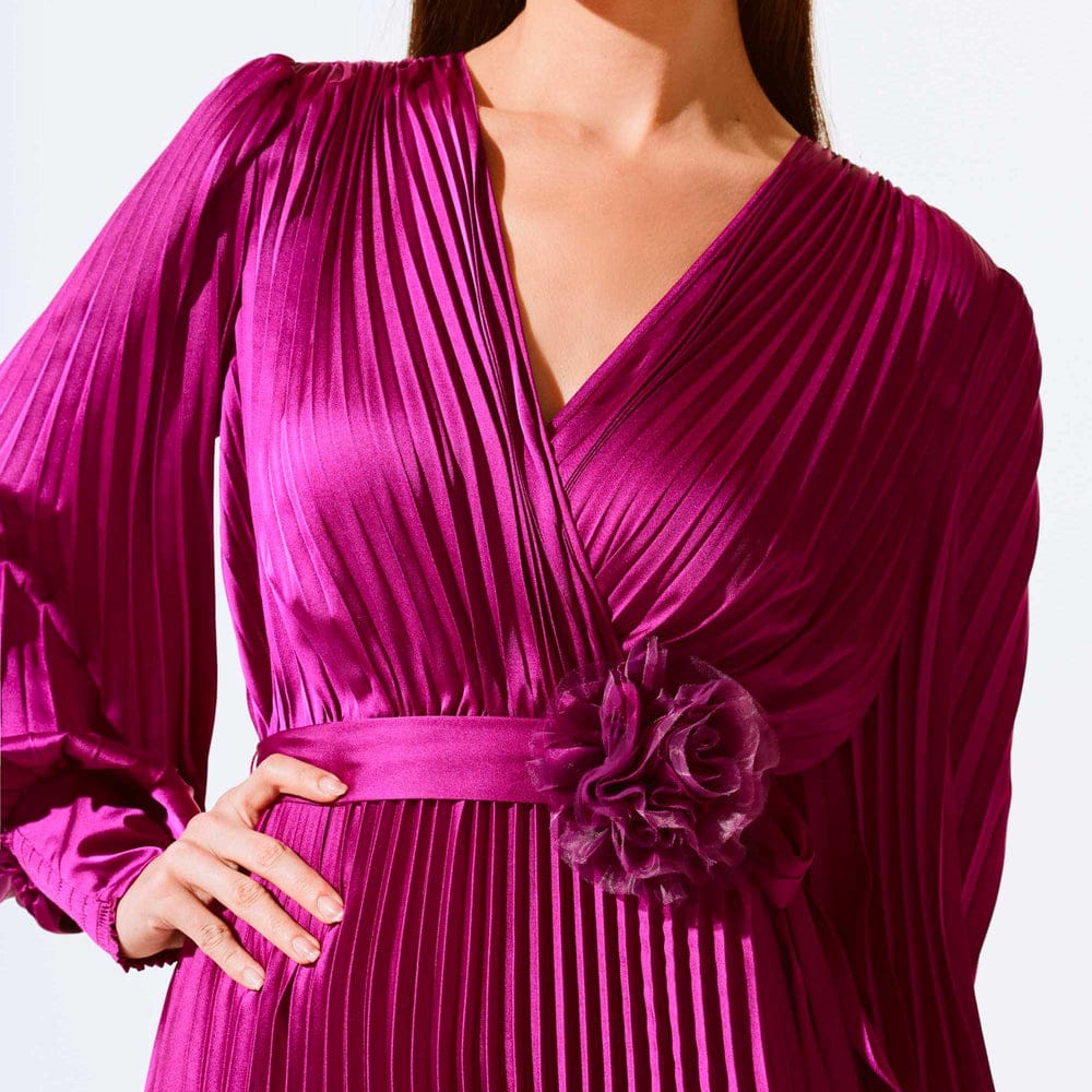 Vestido Largo Plisado Joseph Ribkoff- 243771X