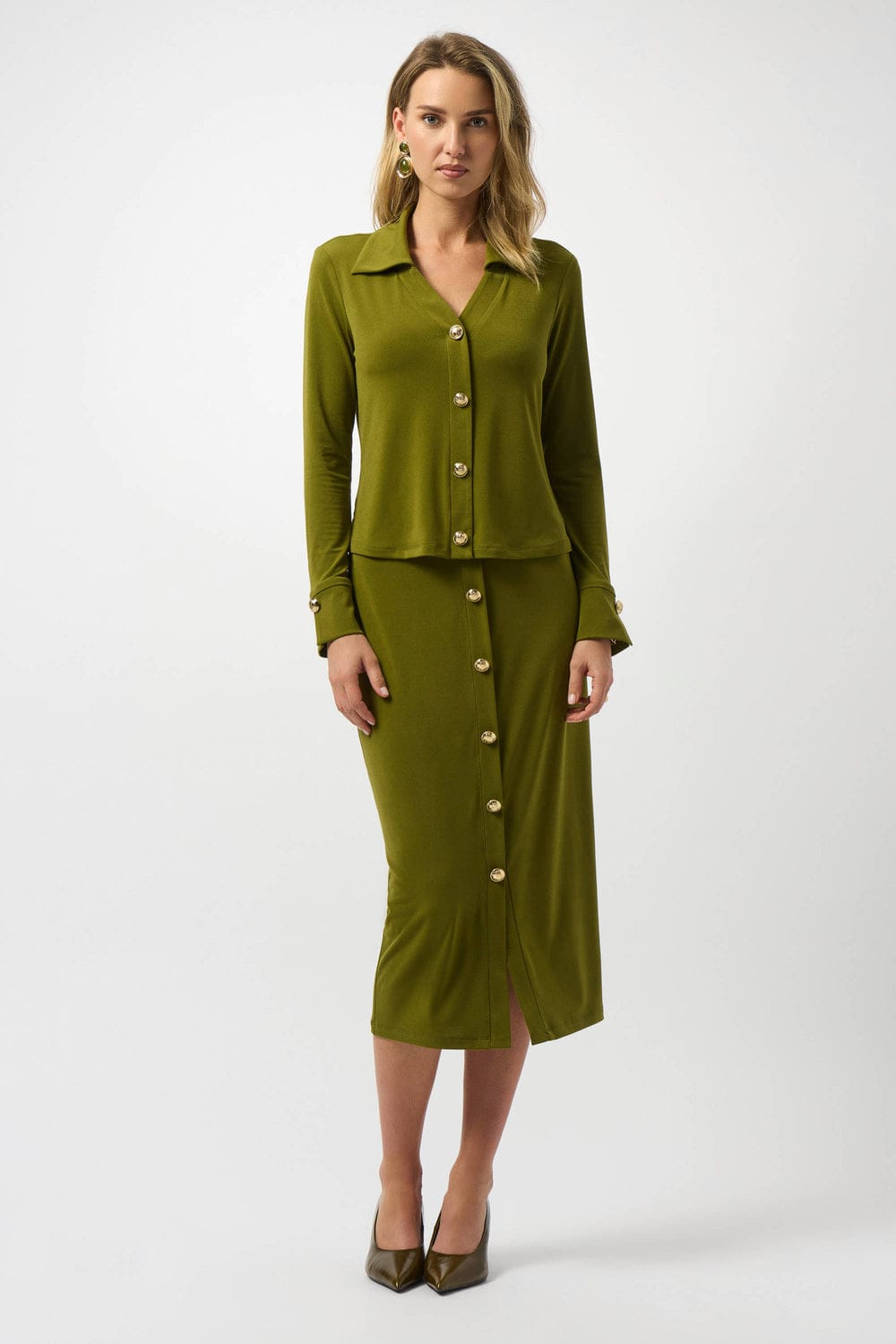 Blusa Olive Elegance – Joseph Ribkoff 253258