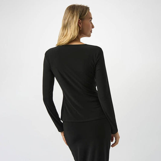 Blusa Black & Gold Elegance – Joseph Ribkoff 241102