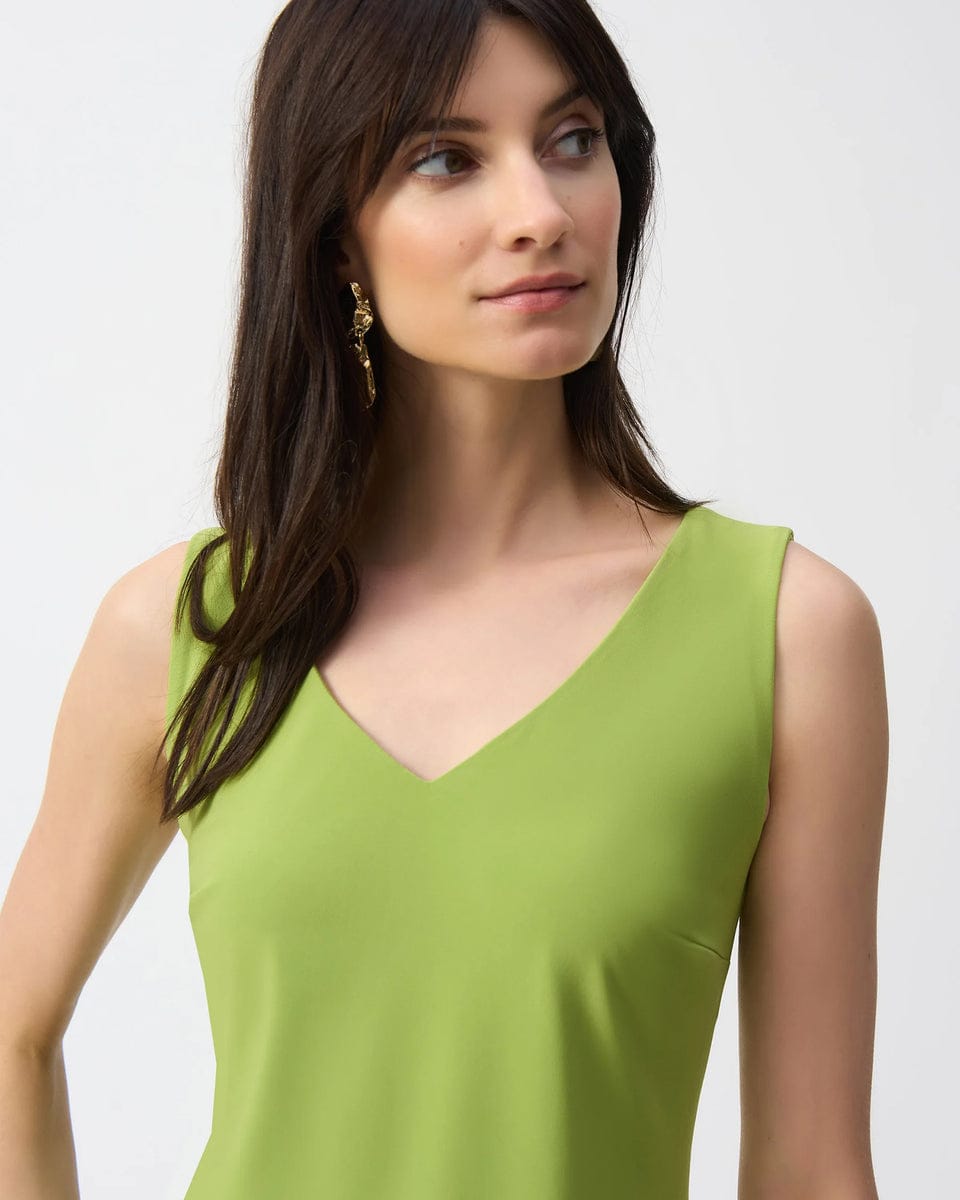 Top Básico V-Neck Verde – Joseph Ribkoff 201546S25