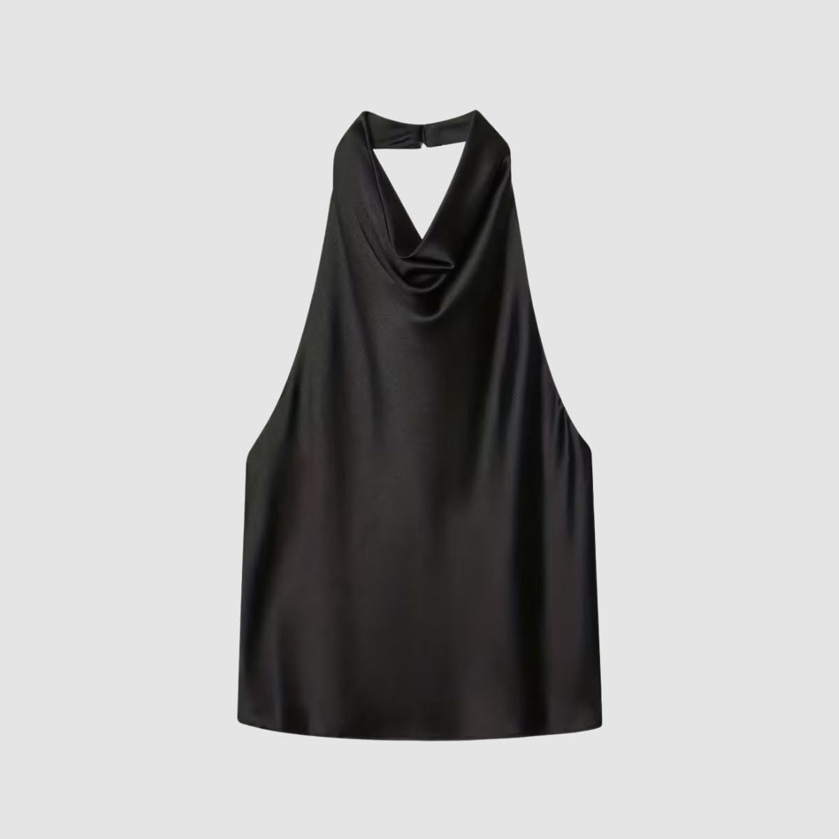 Blusa Halter Satinada - LL0063