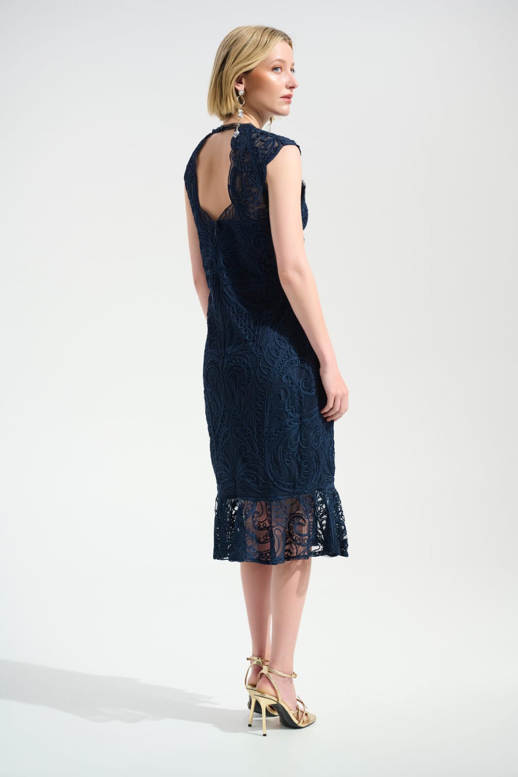 Vestido Midi de Encaje Joseph Ribkoff - 261740