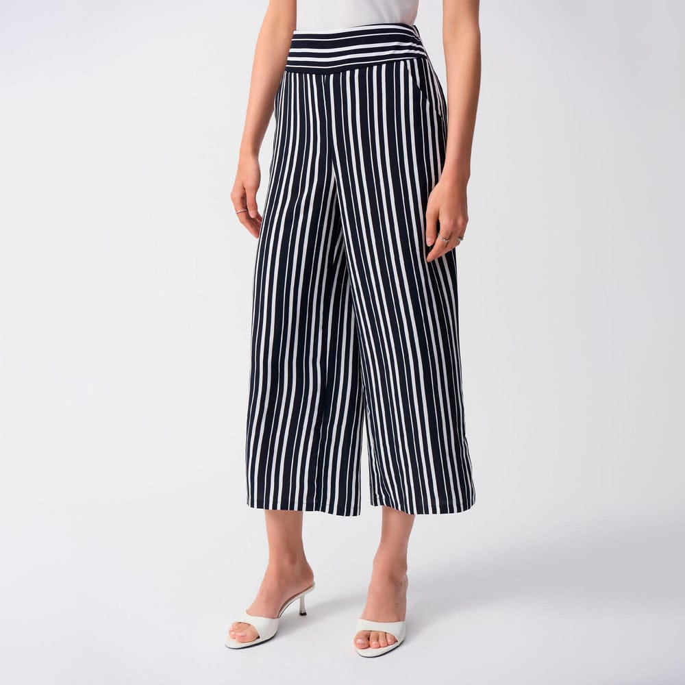Pantalón Palazzo a Rayas Estilo Navy Chic- Joseph Ribkoff 251162