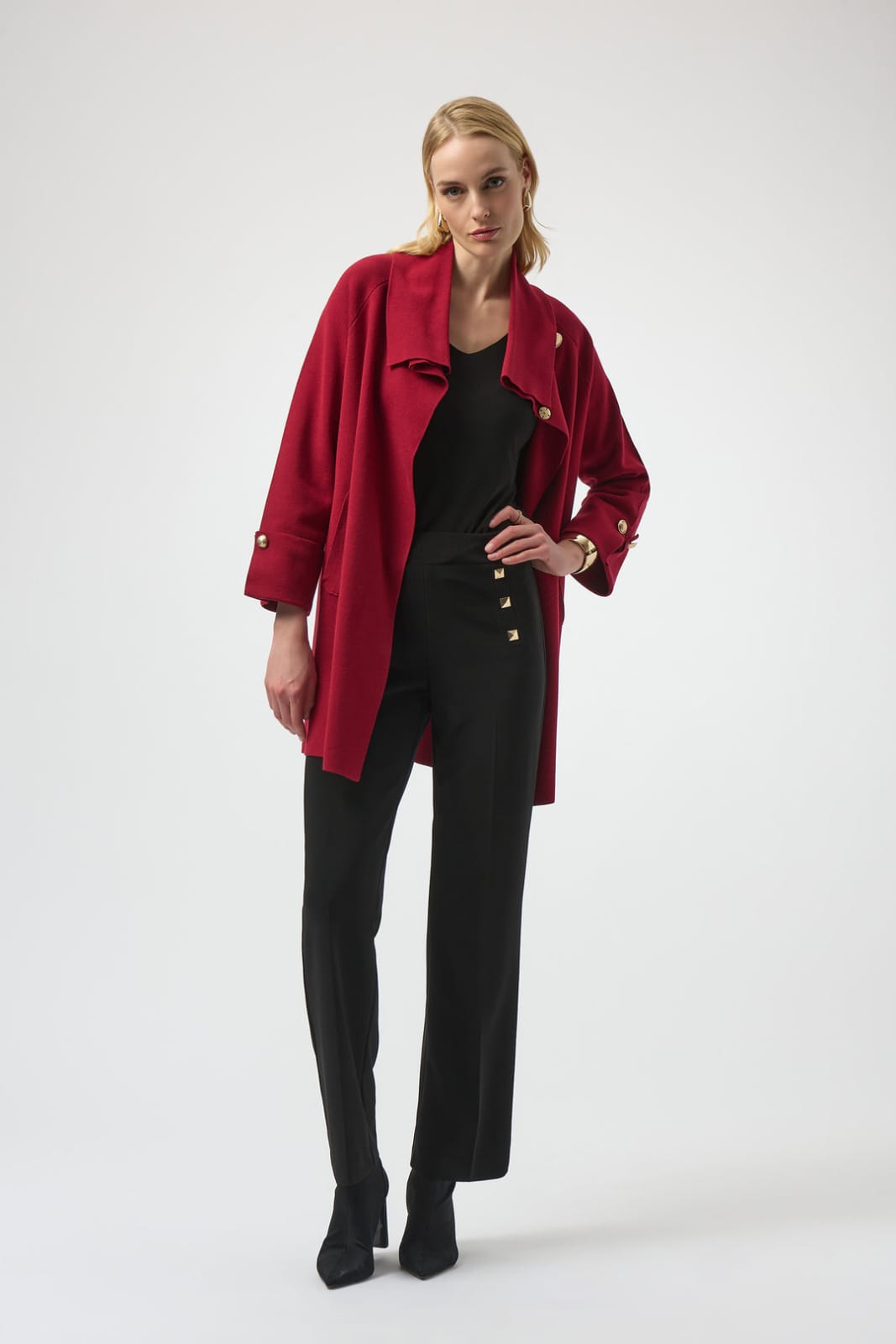 Pantalón negro recto - Joseph Ribkoff 254099