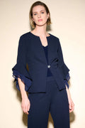 Blazer Azul Marino Minimal – Elegancia Moderna