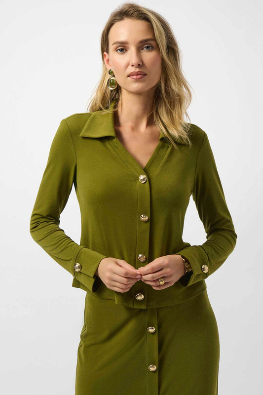 Blusa Olive Elegance – Joseph Ribkoff 253258