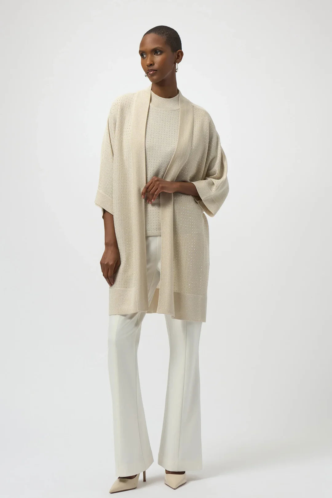 Cardigan Perlado Champagne –Joseph Ribkoff 254937