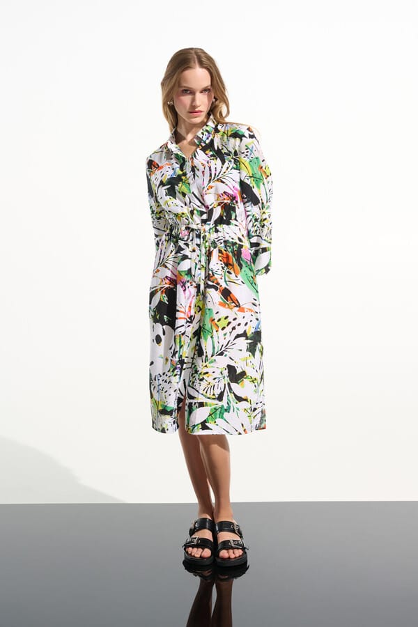 Vestido Camisero Estampado – Joseph Ribkoff 261623