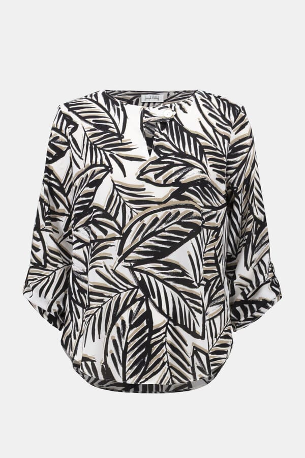 Blusa Estampado Tropical – Joseph Ribkoff 261207