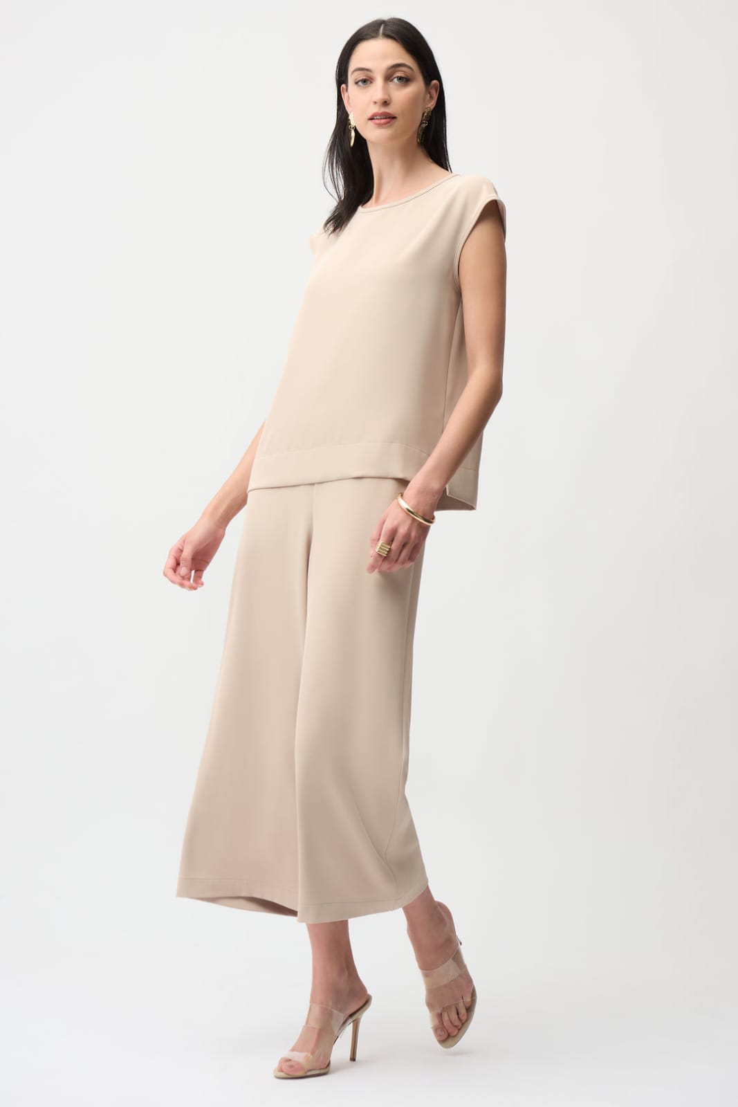 Pantalón Palazzo Beige – Joseph Ribkoff 261121