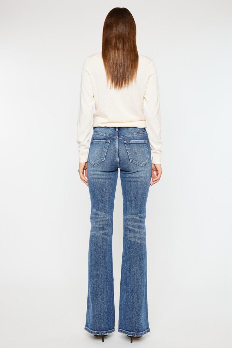 Jean Flare Azul – Elegancia Retro Moderna