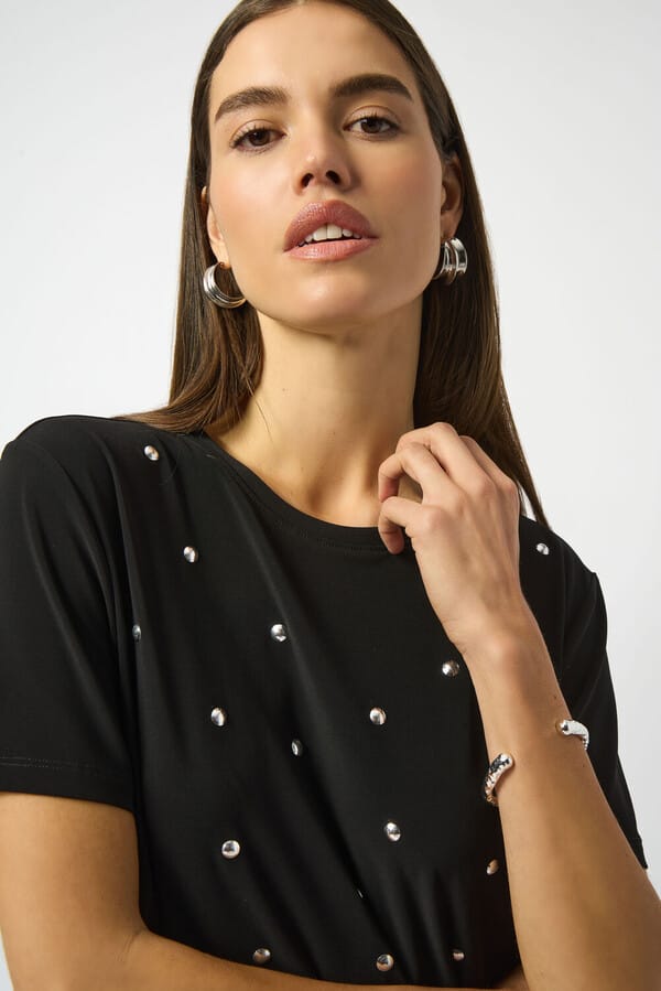 Blusa Black Shine – Joseph Ribkoff 253203