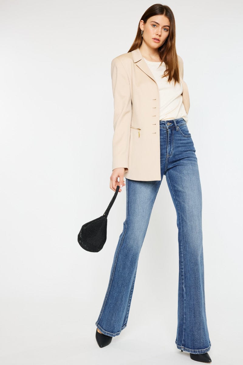 Jean Flare Azul – Elegancia Retro Moderna