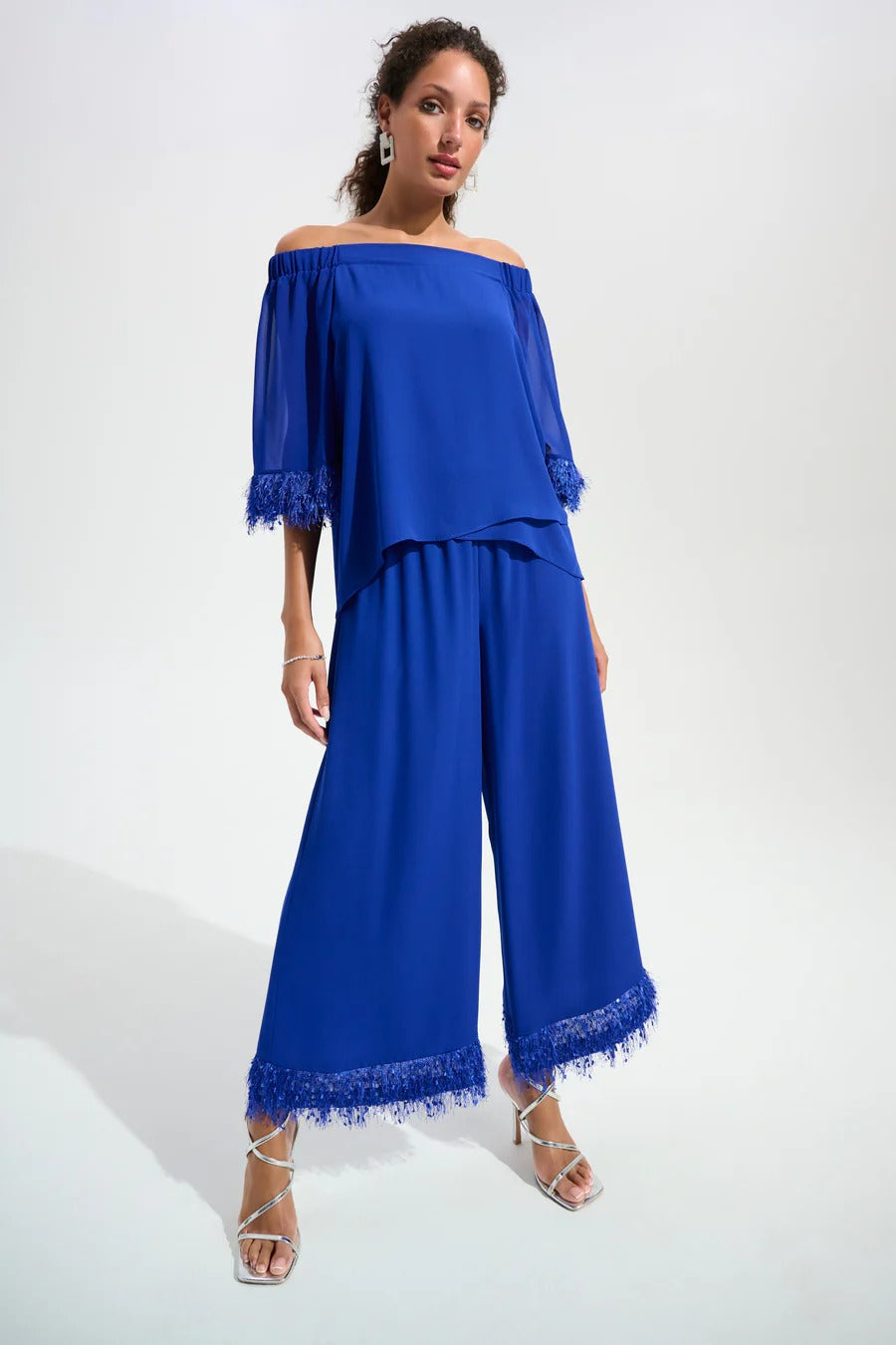 Pantalón Palazzo Azul Rey – Joseph Ribkoff 261716