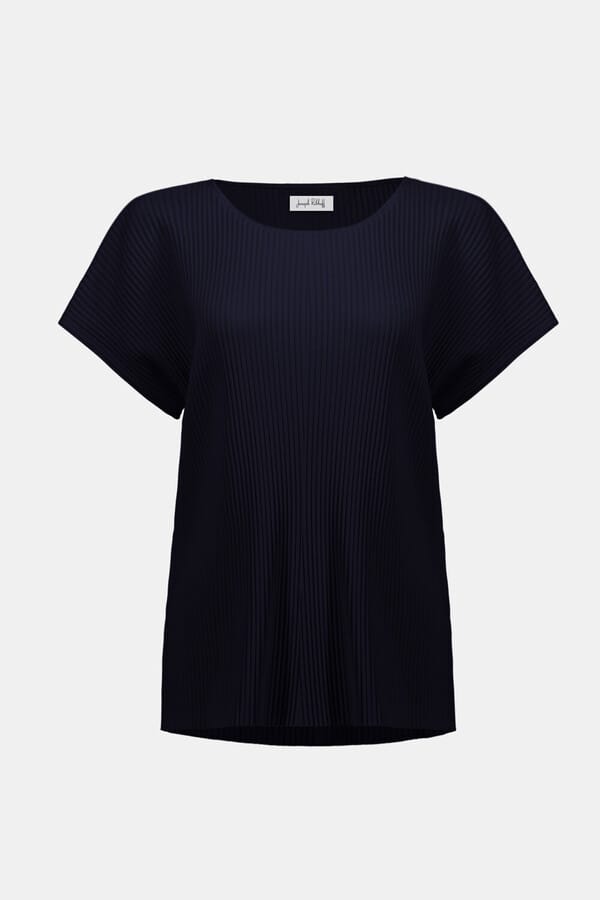 Blusa Plisada Azul Marino – Joseph Ribkoff 261192