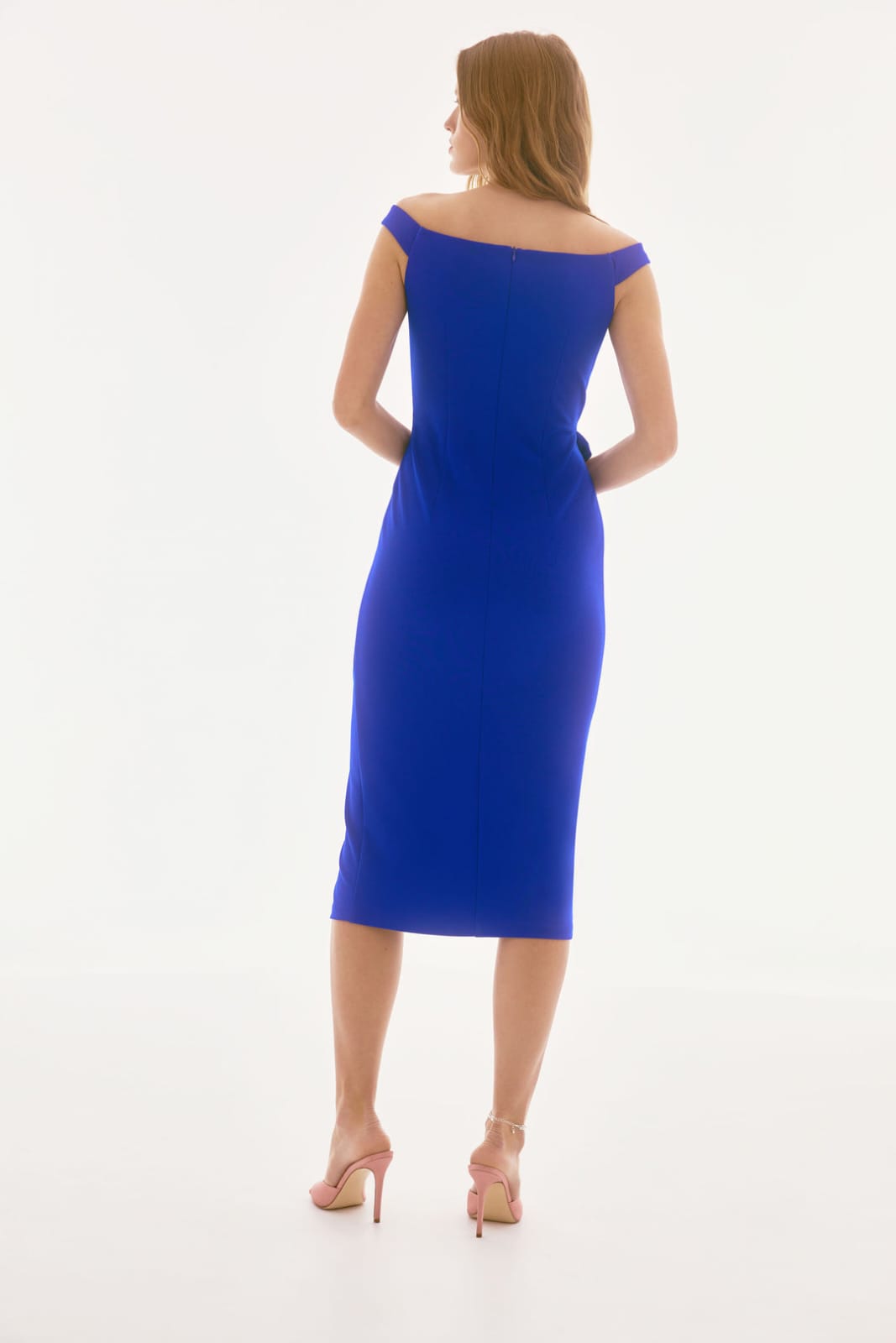 Vestido Midi Off-Shoulder Joseph Ribkoff - 251704