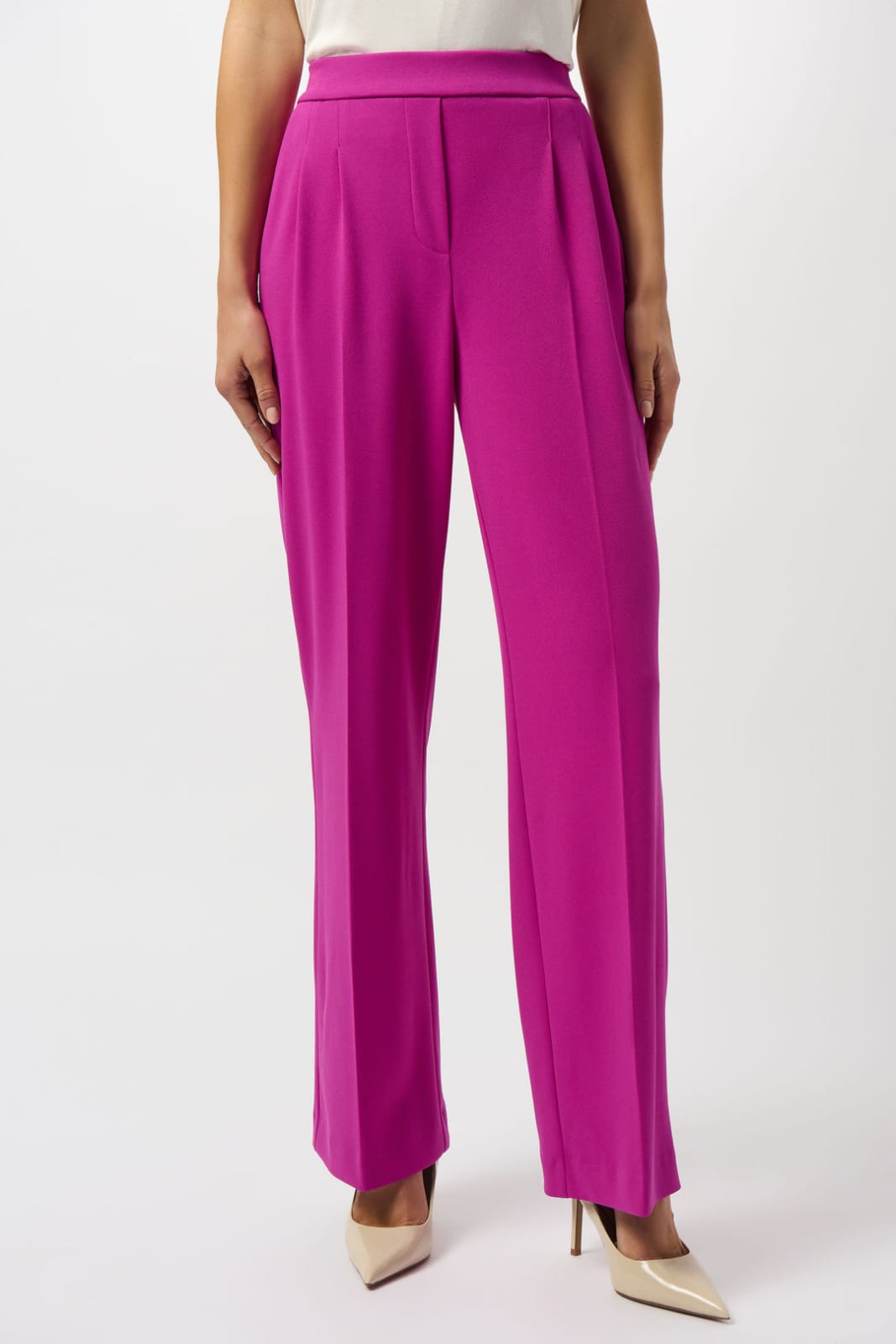 Pantalón Fucsia de Pierna Ancha – Joseph Ribkoff 253296