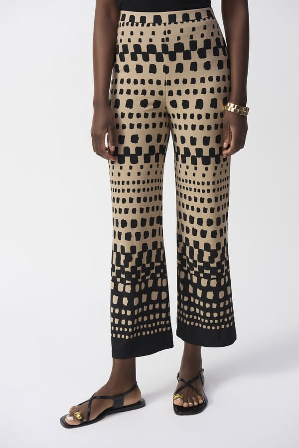 Pantalón Palazzo Geométrico - Joseph Ribkoff 251188
