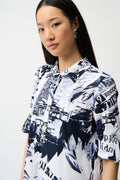 Vestido Camisero Estampado -  Joseph Ribkoff 261048