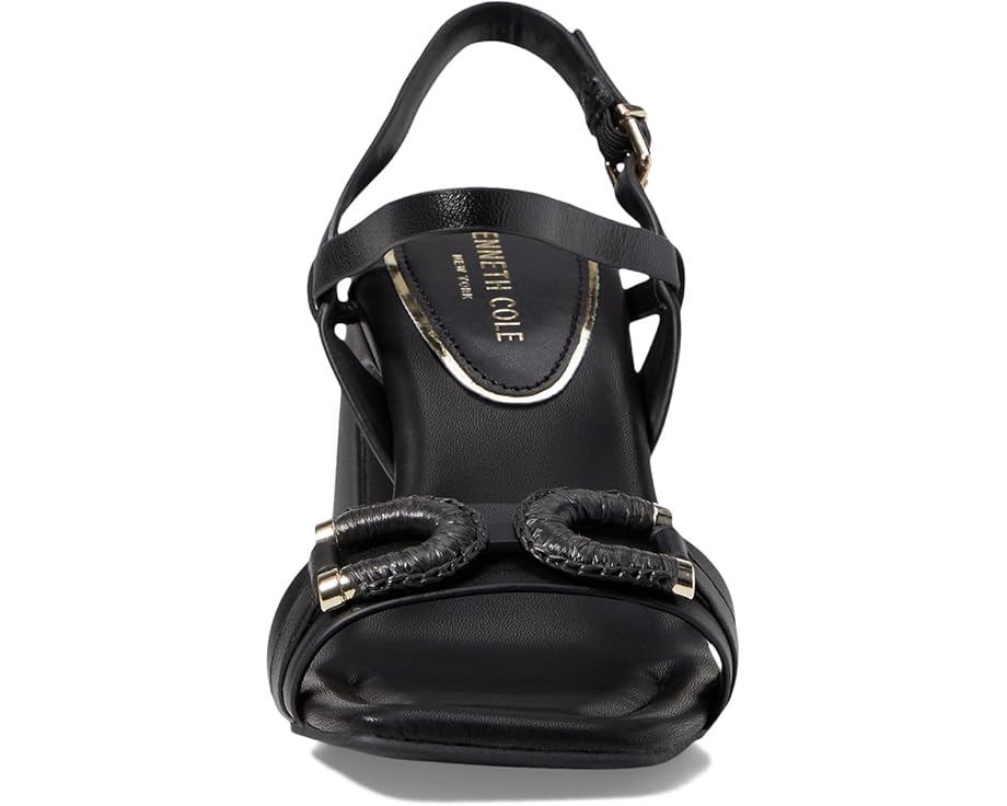 Sandalias de Tacón Grueso con Hebillas Decorativas-Kenneth Cole