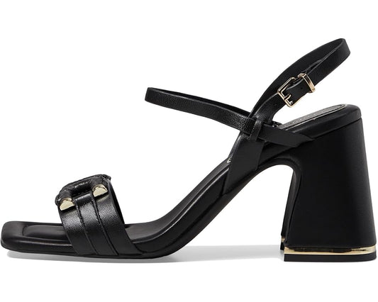 Sandalias de Tacón Grueso con Hebillas Decorativas-Kenneth Cole