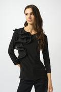 Blusa Black Ruffles – Joseph Ribkoff 253047