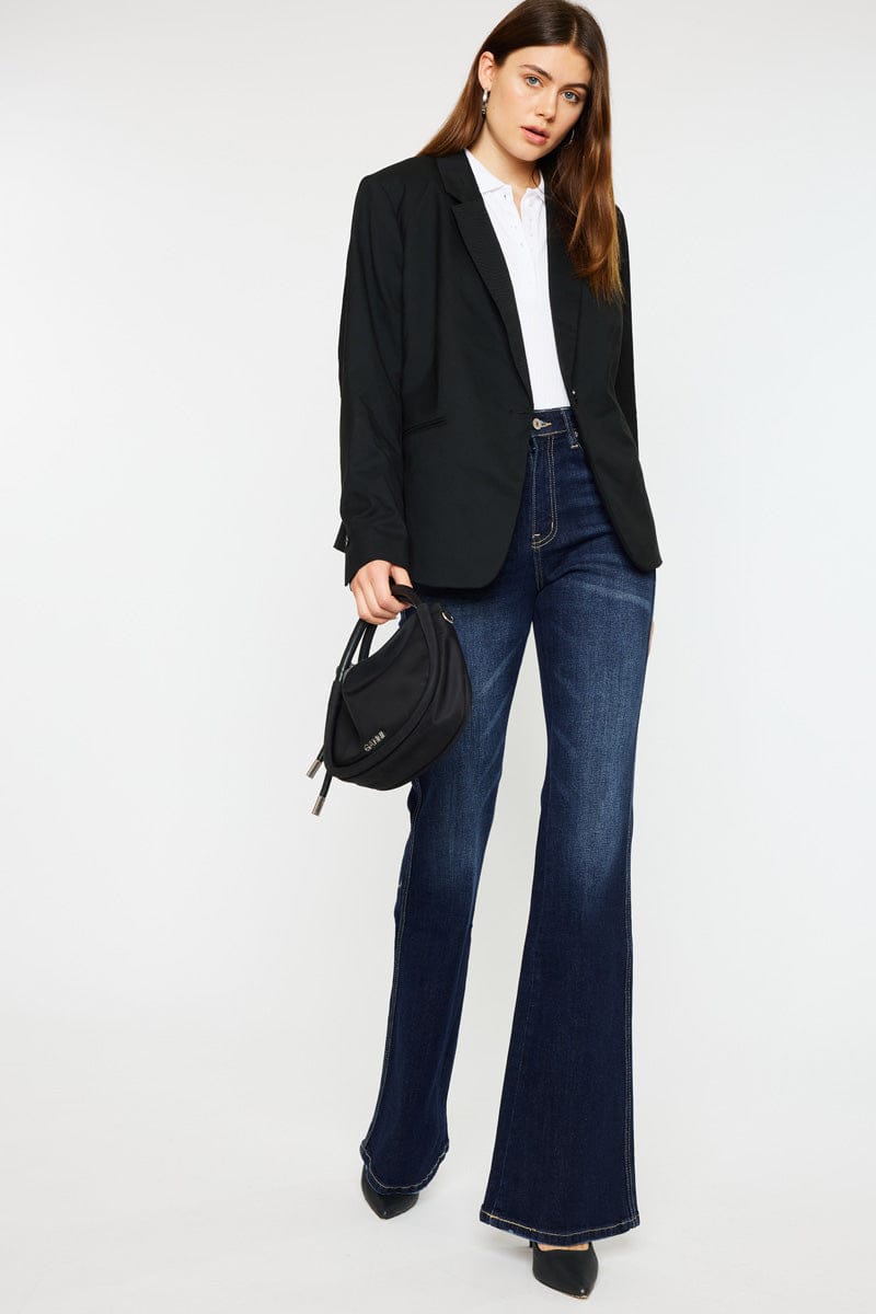 Jean Bootcut Azul – Silueta Clásica y Sofisticada