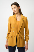 Blazer mostaza con botones dorados - Joseph Ribkoff 253034