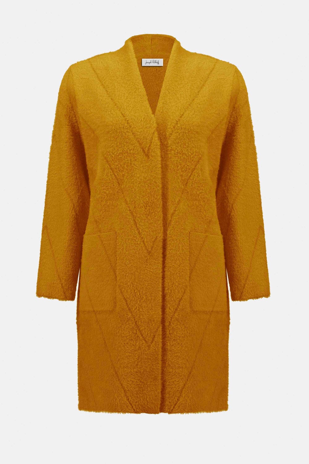 Cardigan Mostaza Texturizado – Estilo Chic &amp; Confort  253955