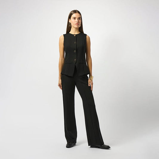 Pantalón Negro de Pierna Ancha – Joseph Ribkoff 253919