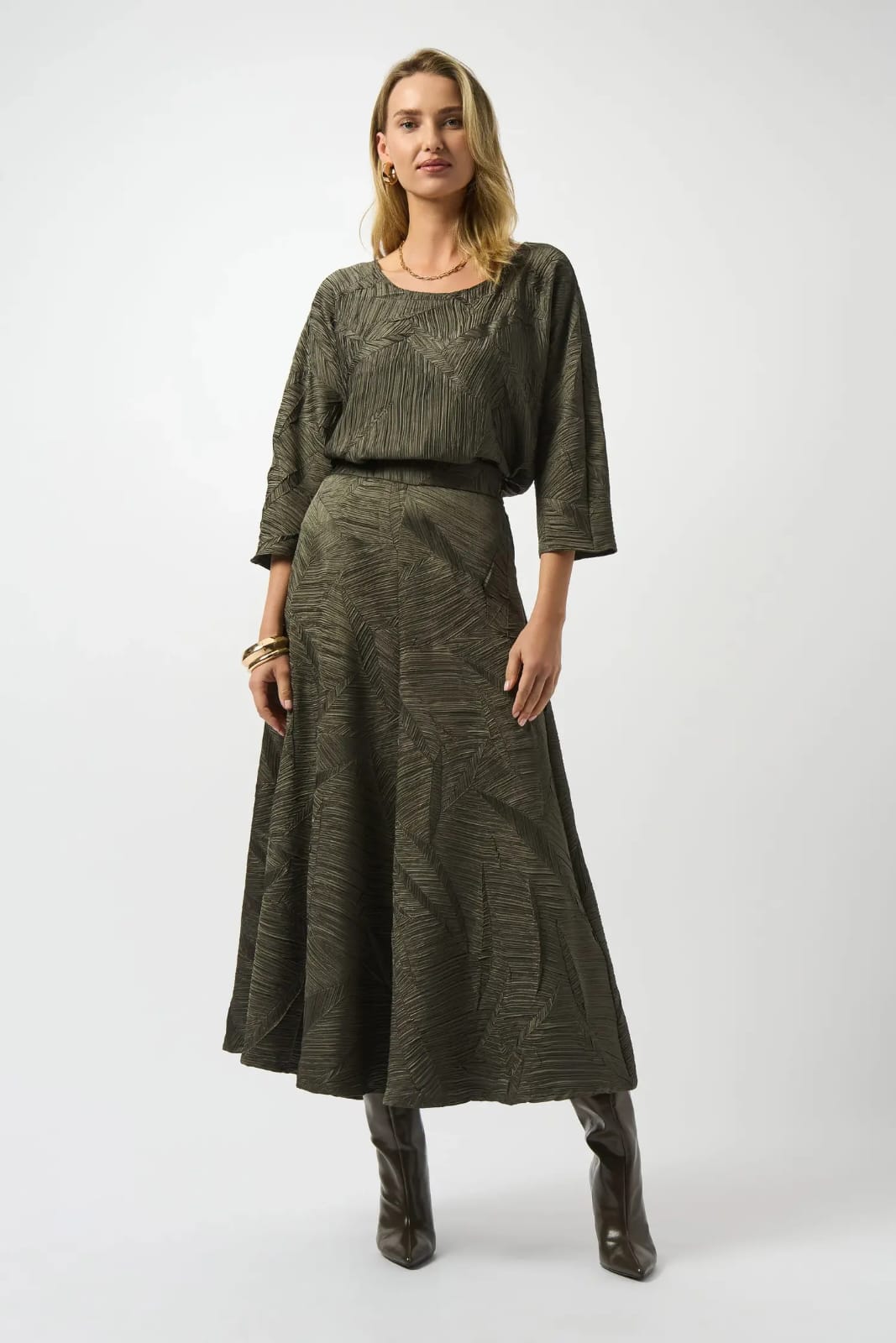 Blusa con textura geométrica – Joseph Ribkoff 253002