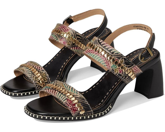 🌺 Sandalias de Tacón Artesanales – Tacones Starstud