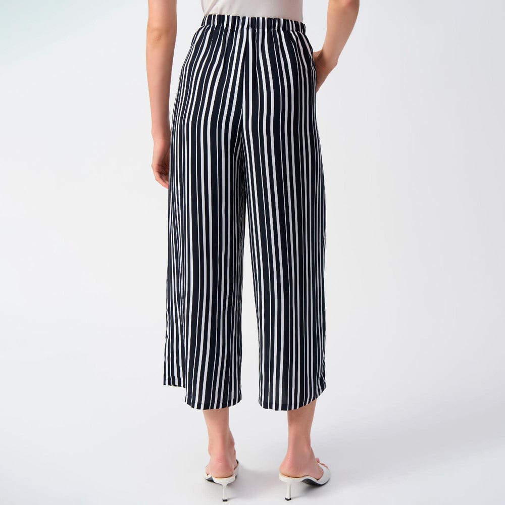 Pantalón Palazzo a Rayas Estilo Navy Chic- Joseph Ribkoff 251162