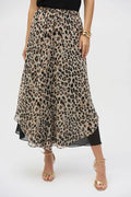 Pantalón Palazzo Reversible Animal Print - Joseph Ribkoff 252156