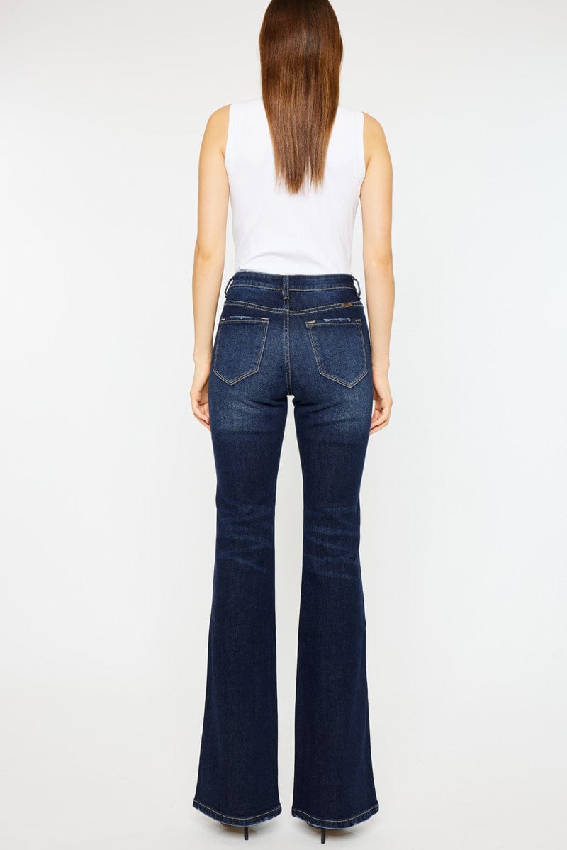 Jean Bootcut Azul – Silueta Clásica y Sofisticada