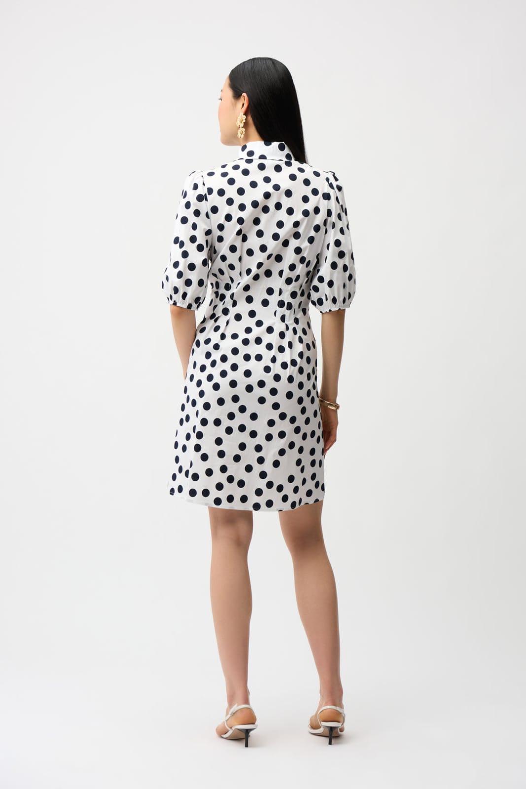 Vestido Camisero de Lunares - Joseph Ribkoff 261262