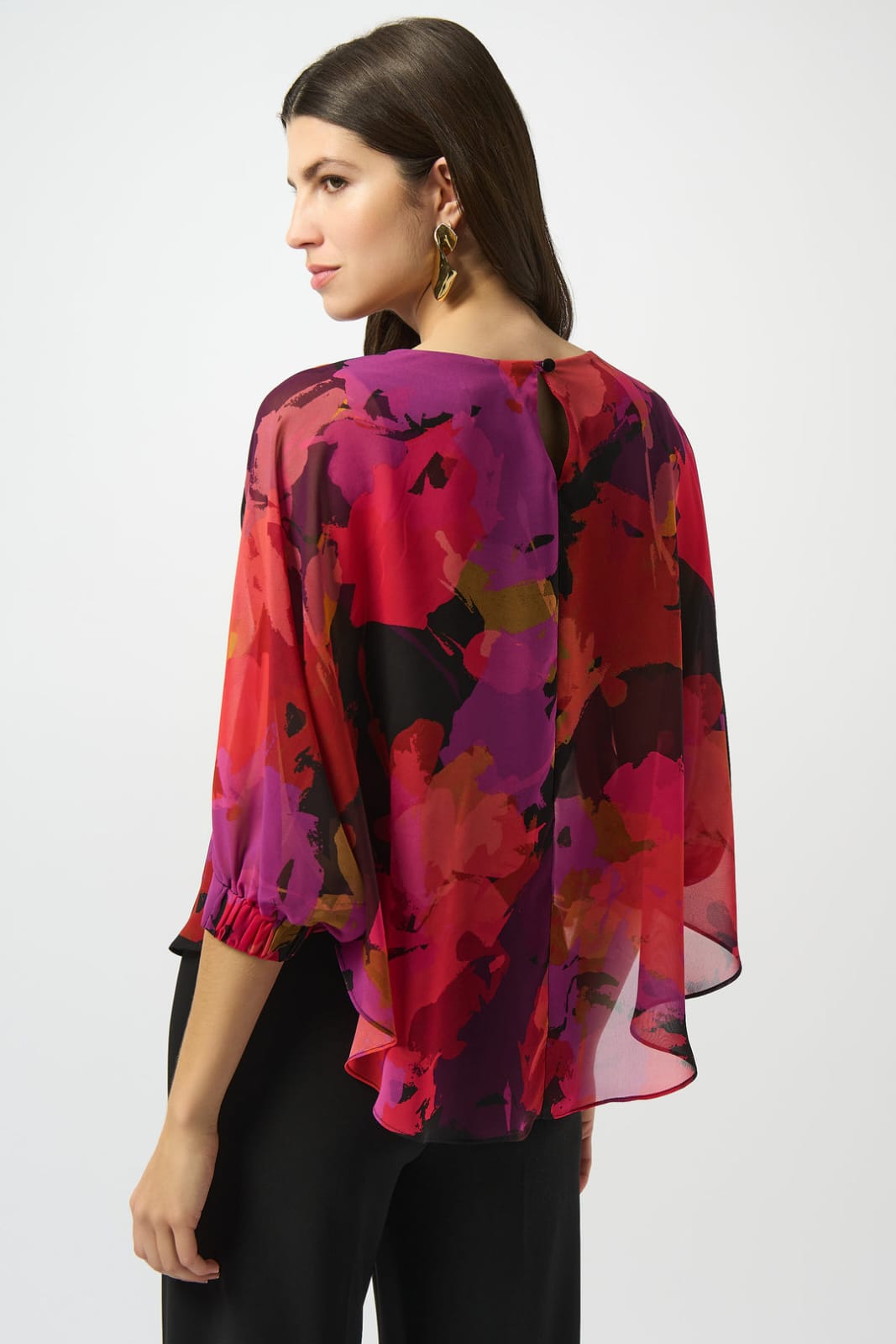 Blusa Floral Multicolor – Joseph Ribkoff 253257